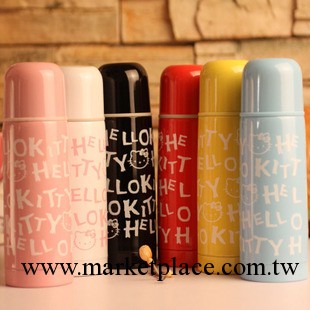 HELLO KITTY字母保溫杯 保暖杯350ml 進口不銹鋼 2個起批發 混批工廠,批發,進口,代購