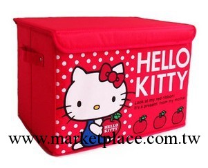 廠傢直銷/hello kitty 收納箱收納盒 牛津佈卡通批發・進口・工廠・代買・代購