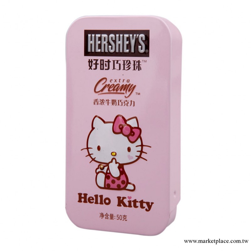 好時巧珍珠香濃牛奶巧克力 hello kitty限量版 (滑蓋裝) 50g批發・進口・工廠・代買・代購