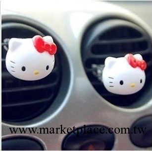 Hello Kitty車用香水 汽車風口香水 可愛卡通出風口香水用品工廠,批發,進口,代購