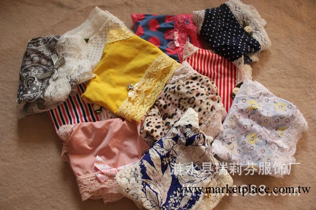 維多利亞 多色 牛奶絲原單 內褲 女士三角內褲批發工廠,批發,進口,代購