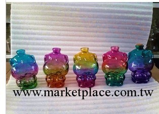 廠傢直銷HELLO KITTY玻璃瓶 KT貓許願瓶 奶茶瓶 冷泡茶瓶 星星瓶工廠,批發,進口,代購