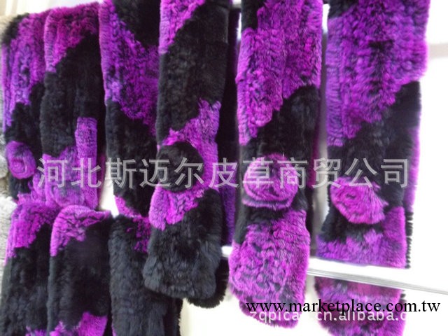 秋冬時尚新款紫黑色獺兔毛圍脖圍巾 圍巾批發 新款圍巾批發工廠,批發,進口,代購