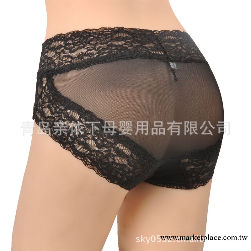 女式內褲 女士性感高腰蕾絲透明內褲 大碼網紗無痕三角褲#k026網工廠,批發,進口,代購