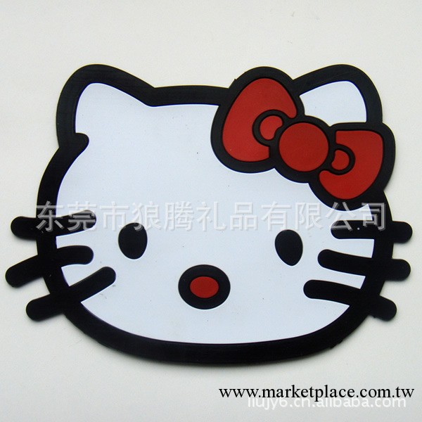 廠傢大量供應可愛日韓版HELLO KITTY造型pvc軟膠手機防滑墊工廠,批發,進口,代購