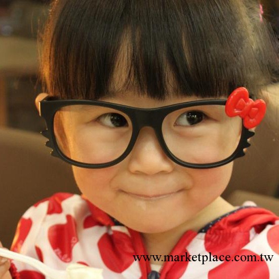 hello kitty 兒童眼鏡框 貓咪眼鏡架 kt蝴蝶結眼鏡工廠,批發,進口,代購