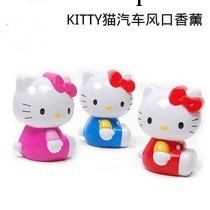 廠傢直銷Hello Kitty汽車香水 出風口香水 空調車載出風口香水工廠,批發,進口,代購