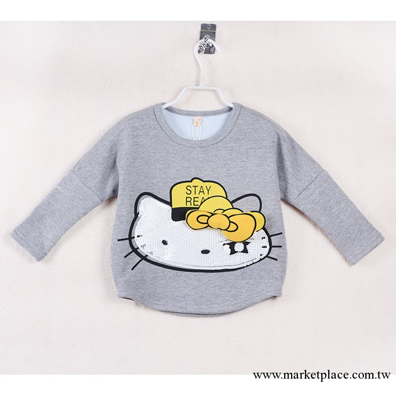 2013最新款潮流hello kitty女童蝙蝠衫   TXTX8862工廠,批發,進口,代購