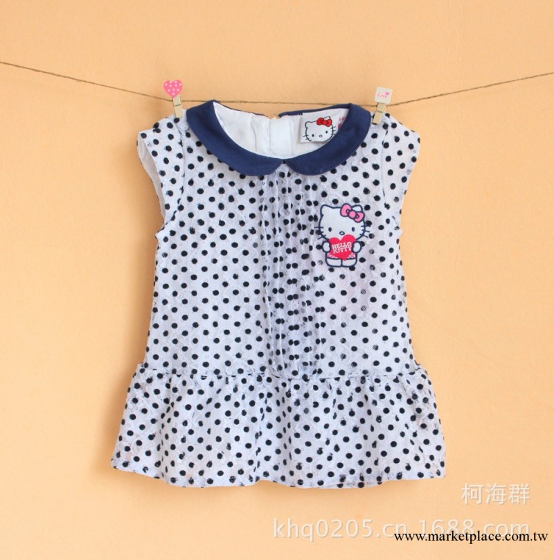 女童裙子 hello kitty外貿原單女童短裙 女童蕾絲裙 童裝夏裝新款工廠,批發,進口,代購