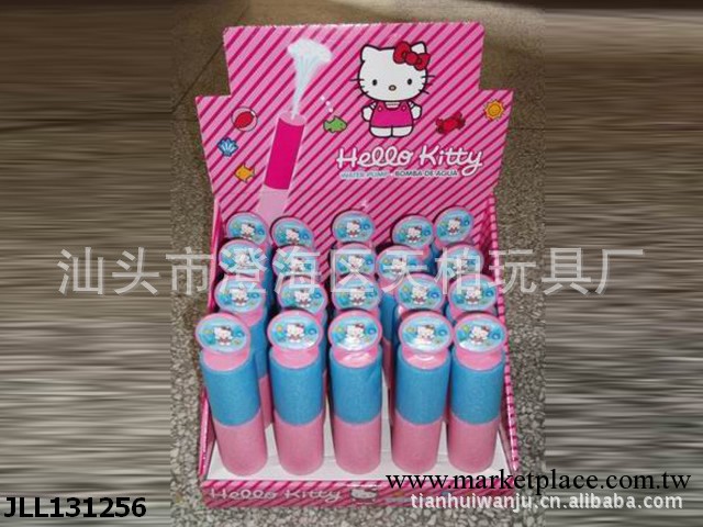 本廠推廣HELLO KITTY 水炮 20PCS展示盒 珍珠棉水炮 塑料水槍工廠,批發,進口,代購