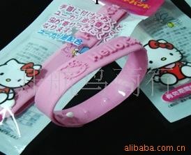 廠傢直銷 庫存 批發 出售 /正品Hello Kitty驅蚊手環 狂甩千條工廠,批發,進口,代購