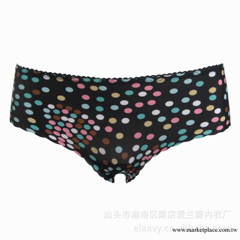 愛蘭薇 一片式無痕性感女士內褲 時尚波點百搭舒適少女無痕內褲工廠,批發,進口,代購