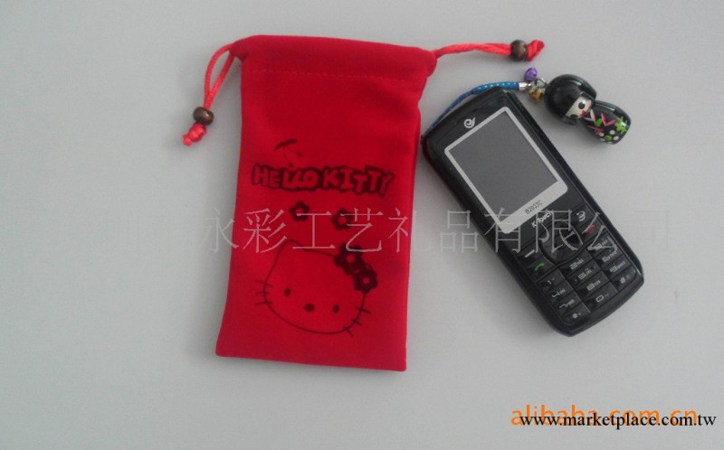 （Hello kitty）供應絲印，熱轉印手機袋工廠,批發,進口,代購