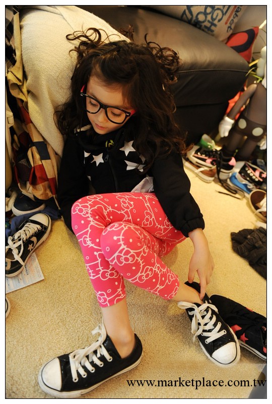 女童超萌秋款hello Kitty內搭褲 女童內搭褲 奧戴爾全棉內搭褲工廠,批發,進口,代購