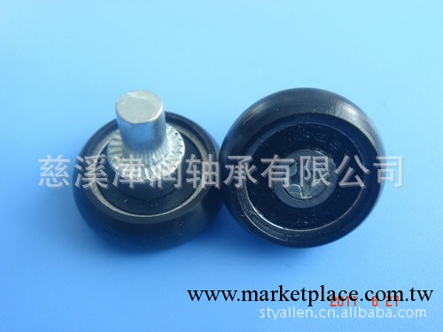 供應F-TOK標準件黑色膠輪 塑料尼龍滑輪 淋浴房滑輪 收銀機滑輪工廠,批發,進口,代購