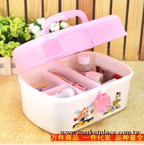 多功能傢庭藥箱/美術用品收納箱（2245） 兒童整理箱儲物箱工廠,批發,進口,代購