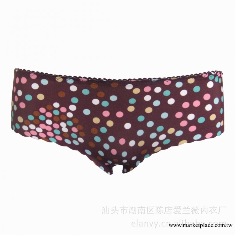 愛蘭薇 一片式無痕性感女士內褲 時尚波點百搭舒適少女無痕內褲工廠,批發,進口,代購