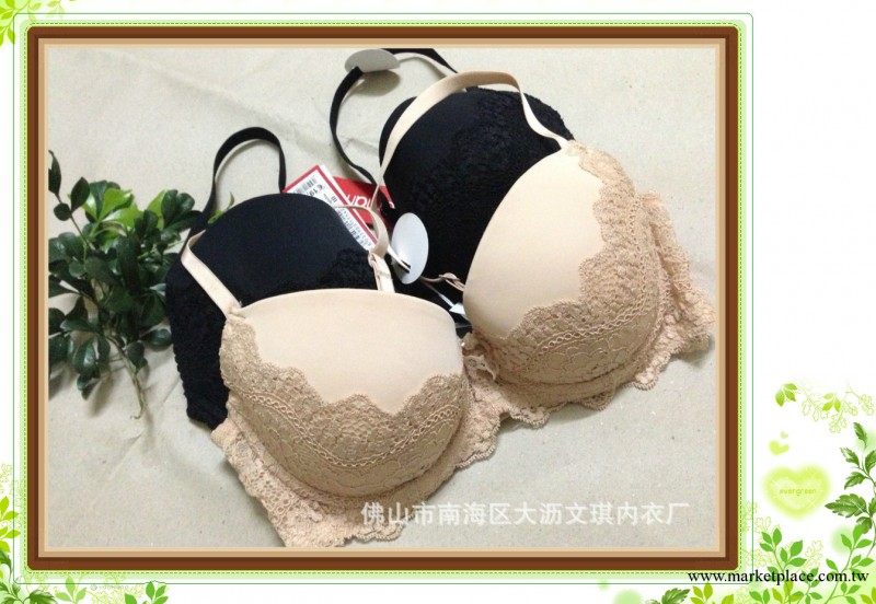 外貿品牌胸罩 YAMAMAY品牌蕾絲拼接模杯胸罩 大碼工廠,批發,進口,代購