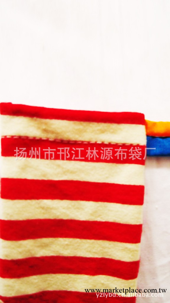 專業生產加工藍白條紋全棉手機袋，旅遊用品袋，無紡佈袋工廠,批發,進口,代購