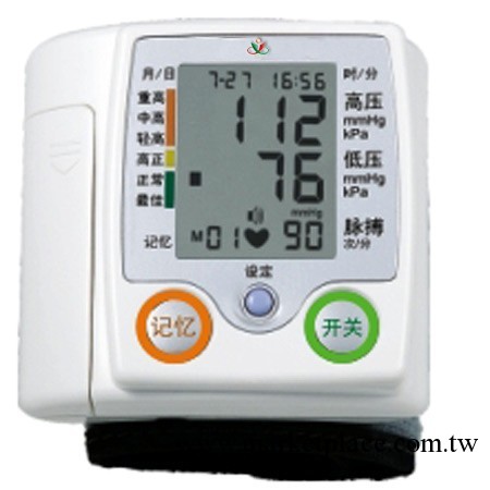 傢用腕式電子語音血壓計 計量精確 語音播報 液晶顯示工廠,批發,進口,代購