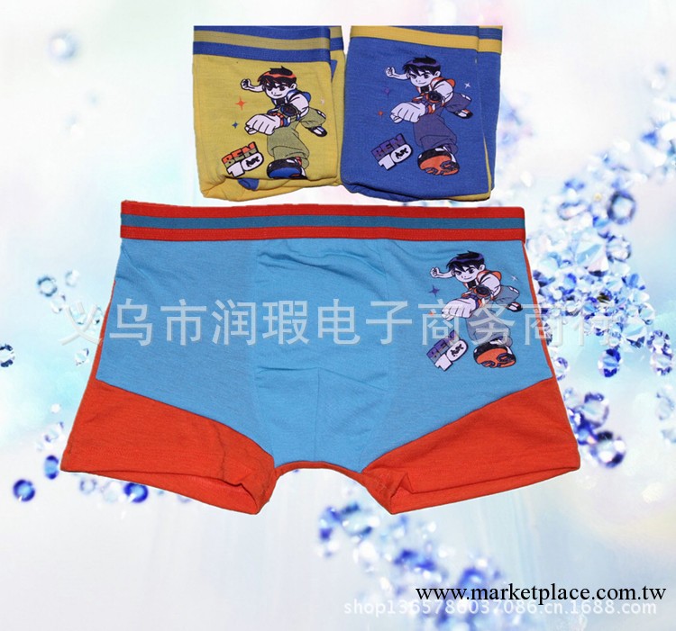 萊卡棉男童平角內褲 兒童全棉卡通平腳內褲 學生小孩褲頭批發工廠,批發,進口,代購
