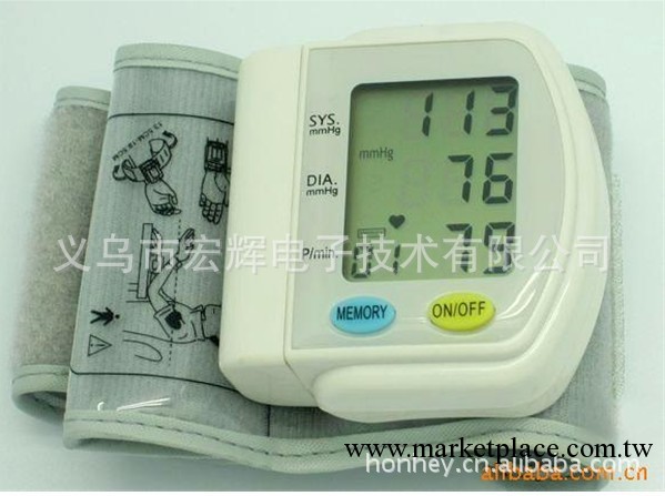 廠傢現貨供應腕式電子血壓計工廠,批發,進口,代購