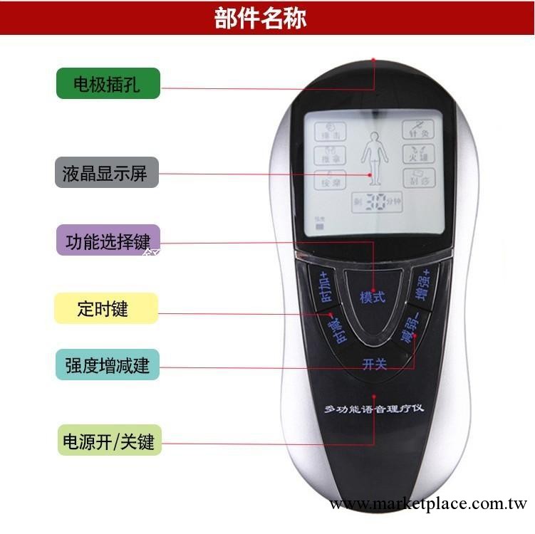 2013新款數位經絡電療機 傢用電療機 語音治療機 多功能按摩機工廠,批發,進口,代購