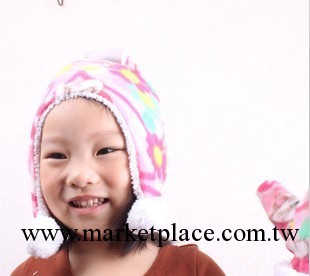批發韓版兒童秋冬加絨可愛米奇帽子 手套 2件套 正品套裝工廠,批發,進口,代購