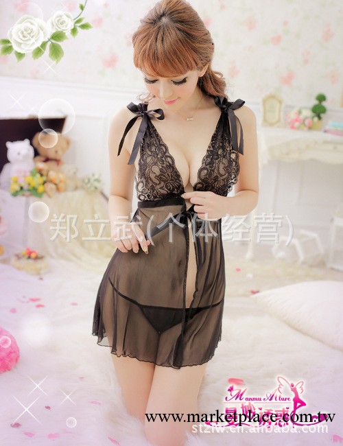 Sexy lingerie Factory批發情趣內衣 性感睡裙 提供圖片7738黑工廠,批發,進口,代購