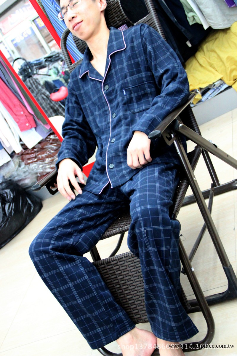 韓國情侶睡衣春秋夏季長袖純棉居傢服女男士睡衣套裝加大碼傢居服工廠,批發,進口,代購