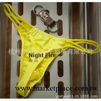 0利潤促銷夜火Nightfire 男士 黃色 男士丁字褲/內褲/T褲3013工廠,批發,進口,代購