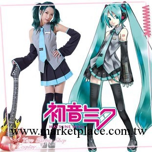 初音未來VOCALOID 女僕裝MIKU公式服COS初音衣服Cosplay服裝工廠,批發,進口,代購