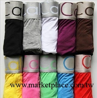 金屬大銀邊CK01男士正品原單全棉木代爾男式平角 莫代爾內褲批發工廠,批發,進口,代購