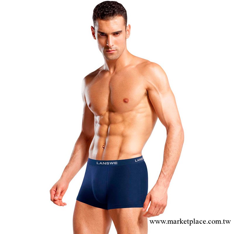 浪莎男士內褲 高檔竹纖維平角內褲 舒適抗菌平角褲 男式正品批發工廠,批發,進口,代購