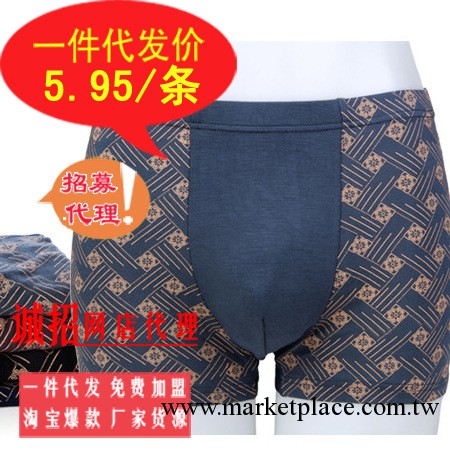 加盟無條件終身制3065竹纖維男士內褲 男式平角褲 中腰內褲頭工廠,批發,進口,代購