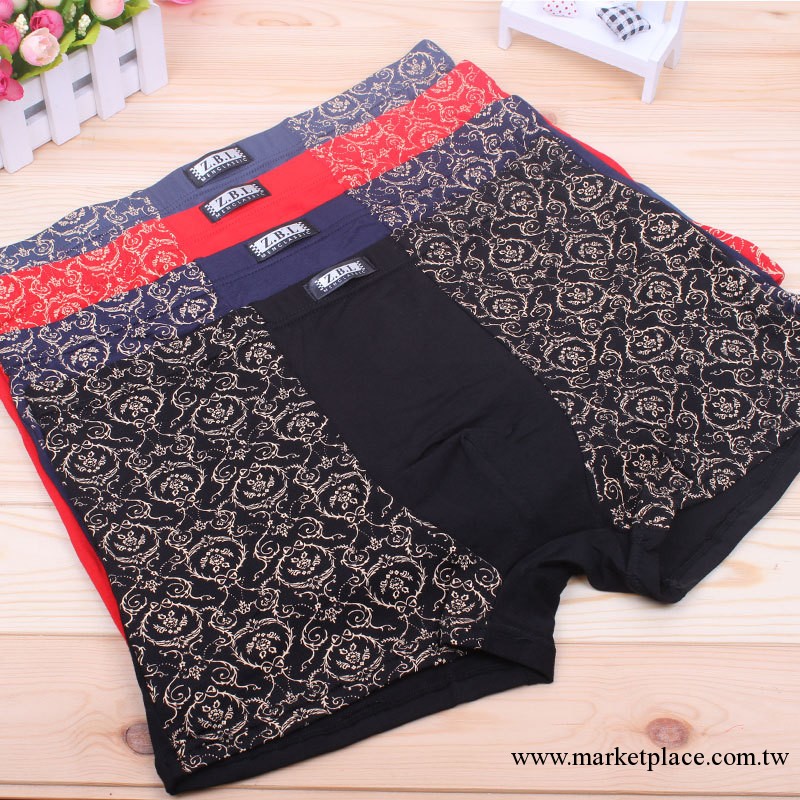 8960竹纖維男士內褲 大碼中腰平角性感透氣內褲  男士內褲批發工廠,批發,進口,代購