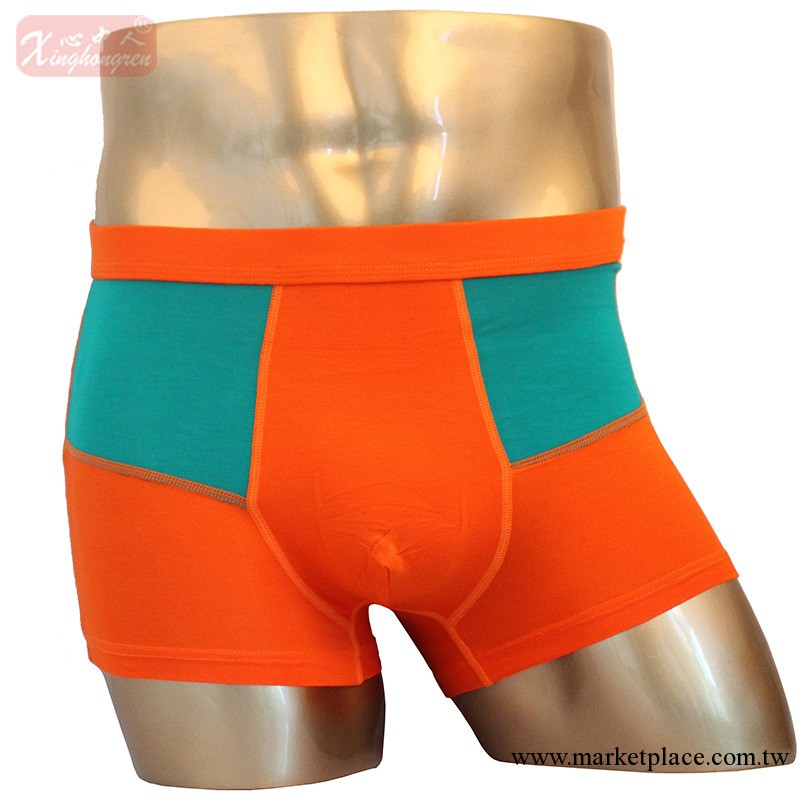 廠傢直銷高檔竹炭纖維男士平腳內褲 舒適透氣抗菌男式內褲批發工廠,批發,進口,代購