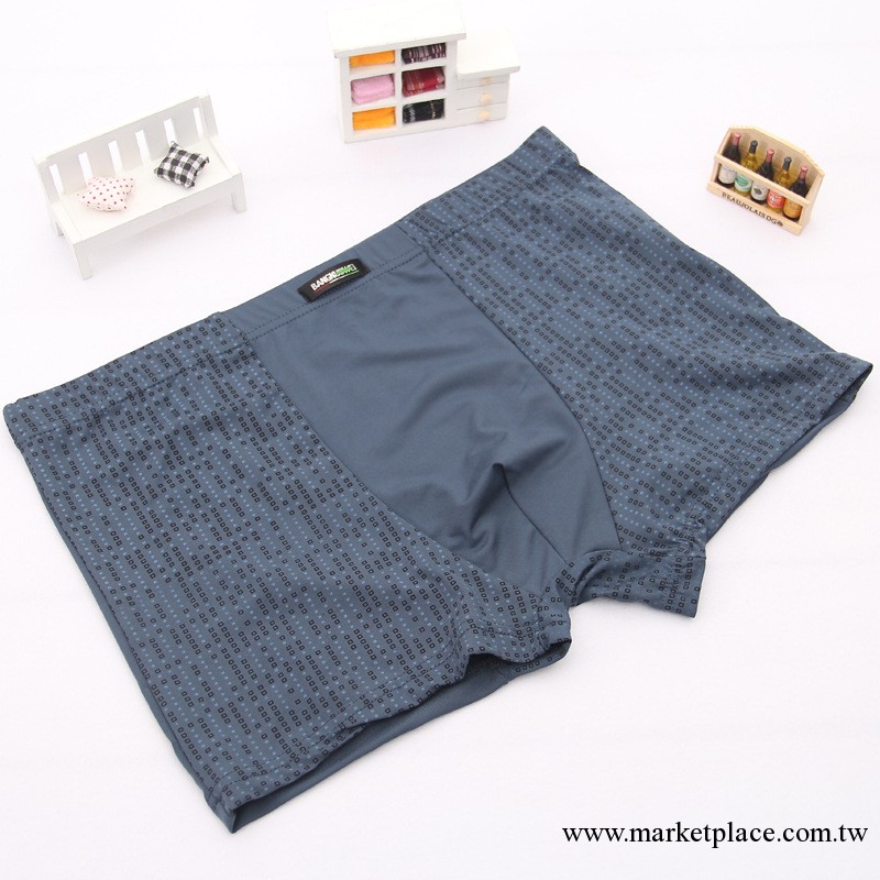 熱銷爆款 莫代爾舒適透氣男士中腰平角內褲 男短褲批發 廠傢直銷工廠,批發,進口,代購