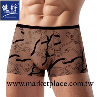 內褲 男士內褲 專櫃正品健將彈力棉男士時尚平角褲99662工廠,批發,進口,代購