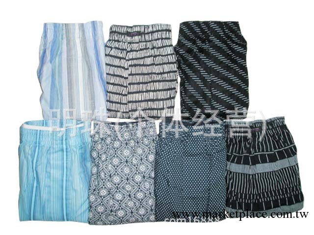 外貿原單男士jockey梭織佈純棉阿羅褲平角內褲平腳褲內褲正品已清工廠,批發,進口,代購