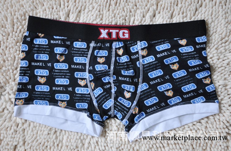 外貿內褲批發 男士印花內褲 平角內褲U型內囊工廠,批發,進口,代購