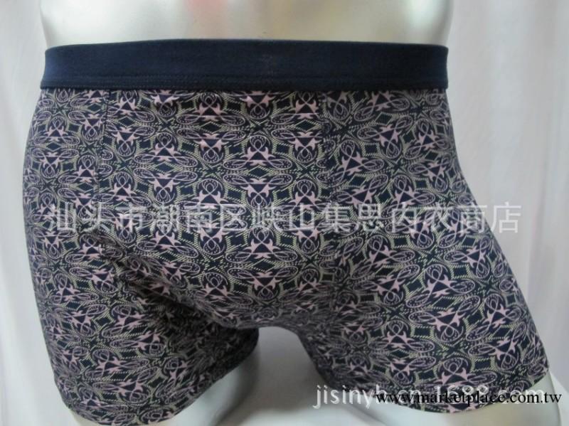 廠傢直銷 潮男專屬時尚U凸設計百變滿幅印花男士竹纖維內褲309#工廠,批發,進口,代購