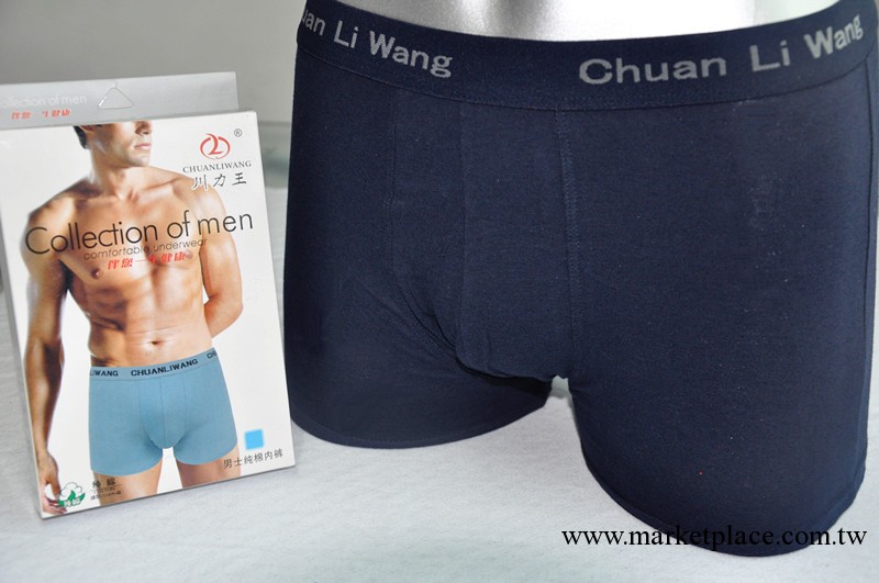 川力王純棉柔和男士內褲 純色NO.8009工廠,批發,進口,代購