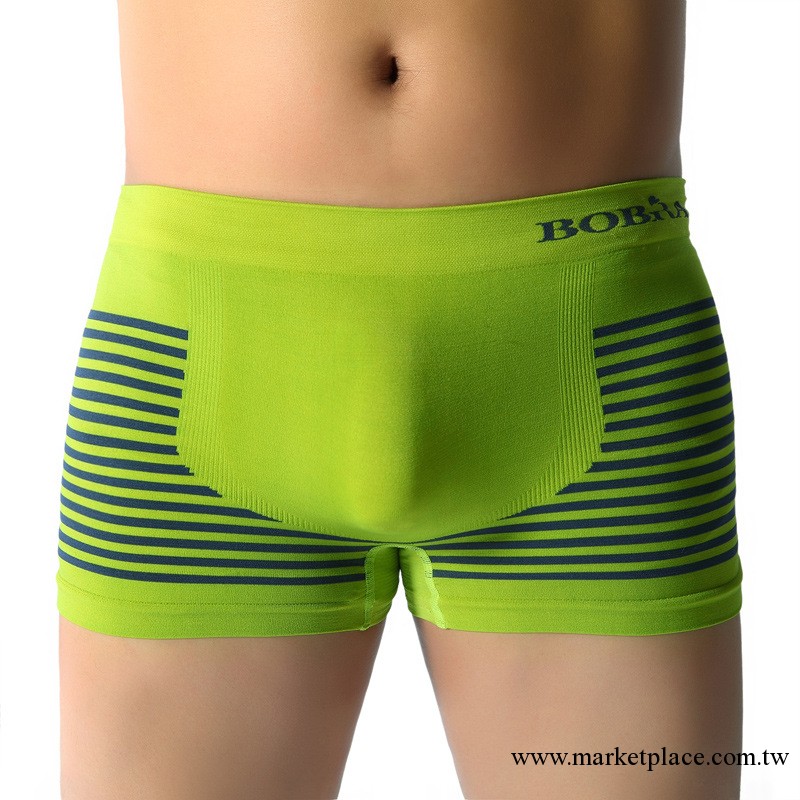 時尚條紋風暴 萊卡棉平角無縫情侶內褲 男士底褲 情侶內褲020718工廠,批發,進口,代購