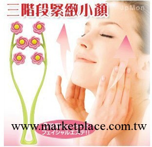 女人我最大推薦 瘦臉按摩器 三段式拉提小顏花型滾輪工廠,批發,進口,代購