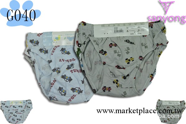 供應外貿童裝內褲&mdash;卡通品牌男童三角內褲G040#工廠,批發,進口,代購