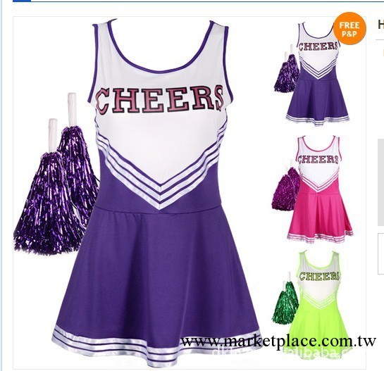 Cheerleader Costumes 歐美足球寶貝服 NBA籃球啦啦隊服廠傢訂做工廠,批發,進口,代購