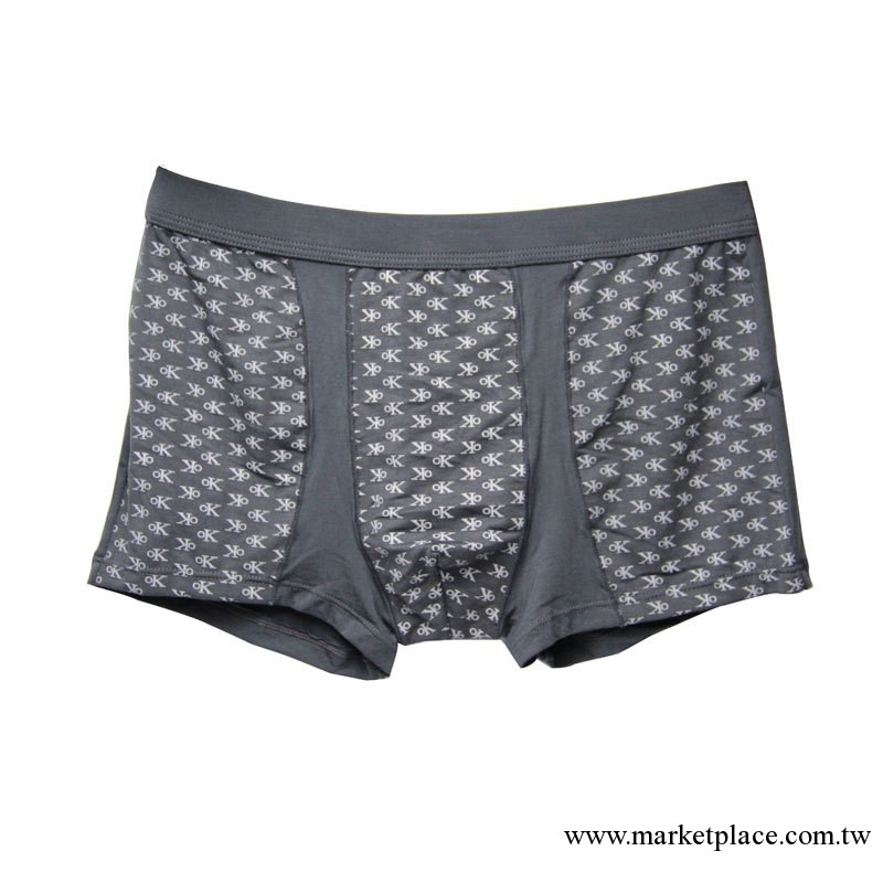 廠傢批發直銷 男士莫代爾u凸設計內褲 猛男高檔透氣空間平角褲工廠,批發,進口,代購