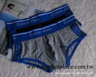 低腰三角褲 純棉男士CK小平角內褲 u凸 囊袋工廠,批發,進口,代購