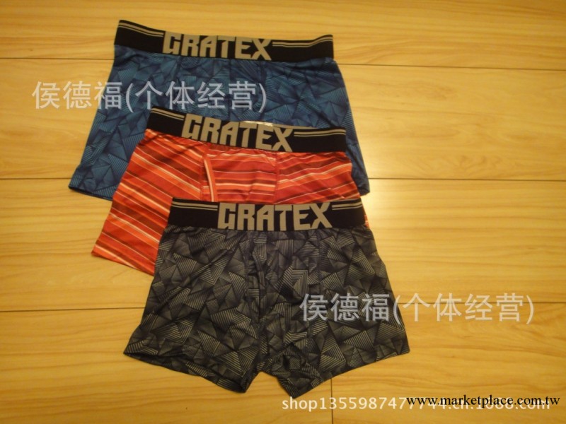 已清外貿原單   彈力印花吸水速幹抗菌防臭男平角褲工廠,批發,進口,代購